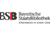 Bayerische staatsbibliothekstaatsbibliothek